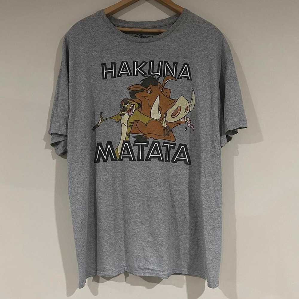 Disney Hakuna Matata Lion King Tee Shirt - image 1