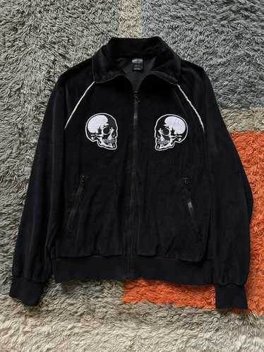 Number (N)ine Velour Double Skull Jacket