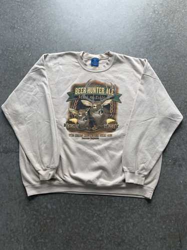 Streetwear × Vintage Vintage Y2K Beer Hunter Sweat