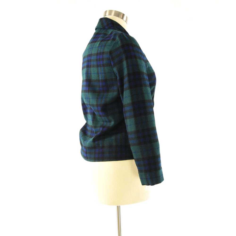 Pendleton 50s Vintage Pendleton Plaid Jacket Blaz… - image 3