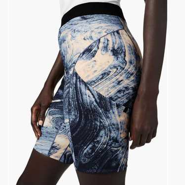 Lululemon Esker Shorts Lava Print Blue Denim Multi