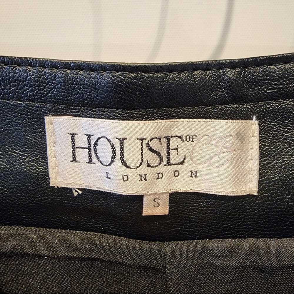 House of CB London Faux Leather Pants High Waiste… - image 3