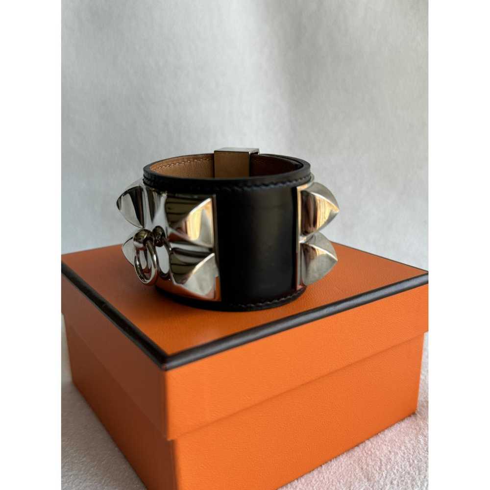 Hermès Collier de chien leather bracelet - image 10