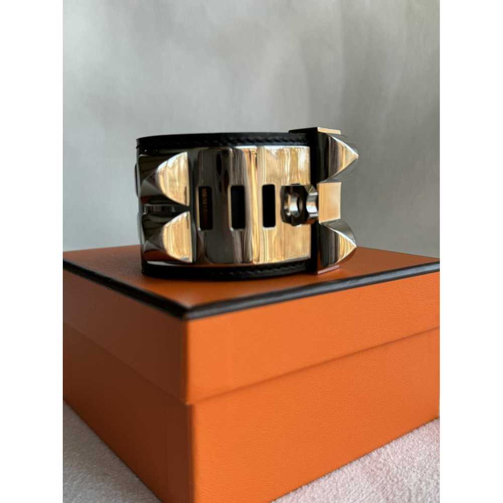 Hermès Collier de chien leather bracelet - image 11