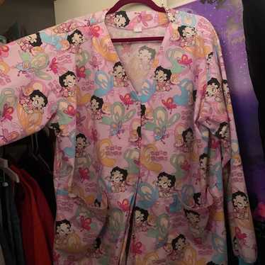 Betty boop scrub top - image 1