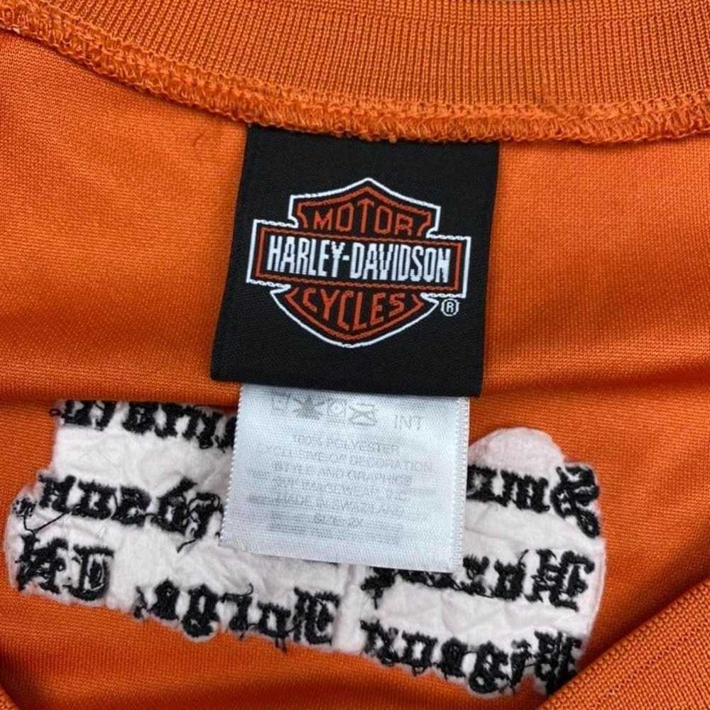 Harley Davidson vintage y2k plus embroidered spel… - image 4