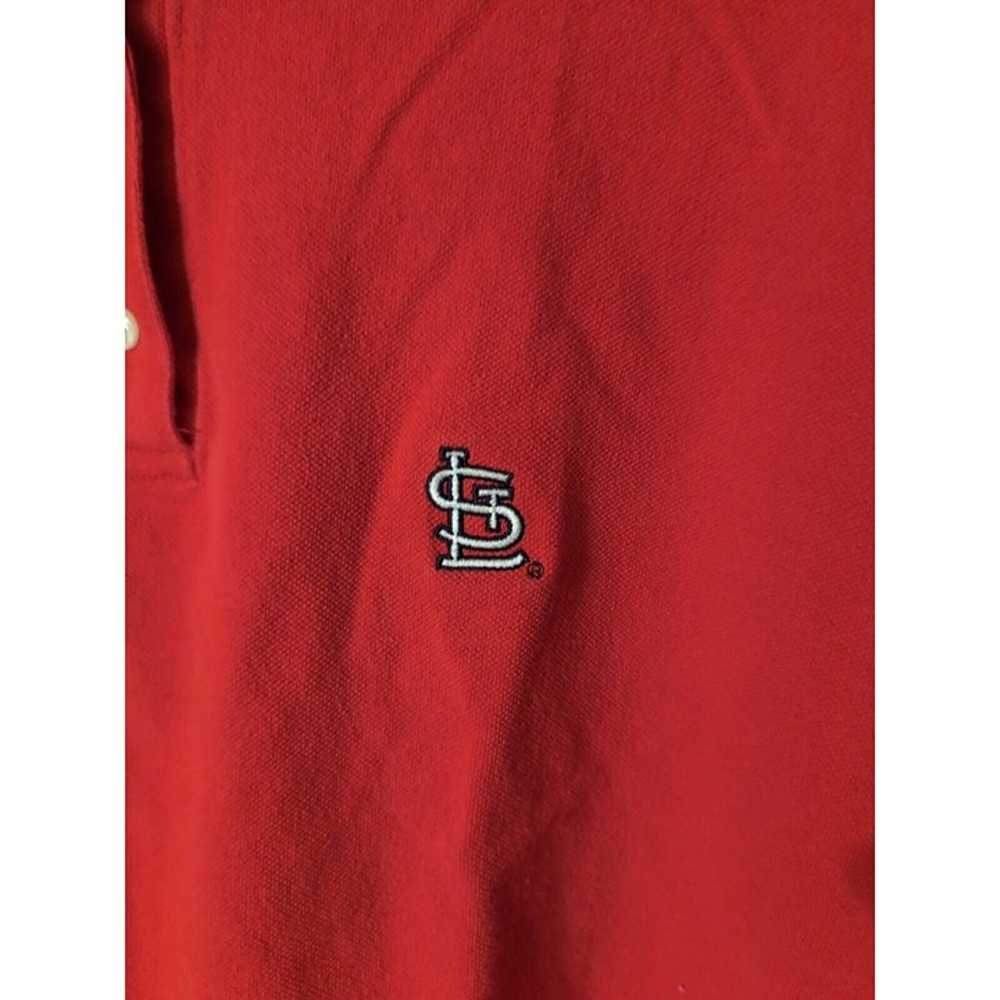 Nike Team St Louis Cardinals Women's Red Polo Siz… - image 2