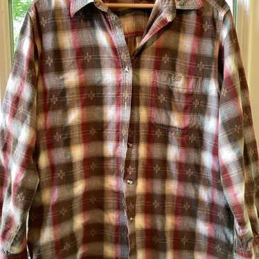 Y2K/Cabin Creek/Fall/Rustic/Cabin/Plaid/Vtg/100% … - image 1