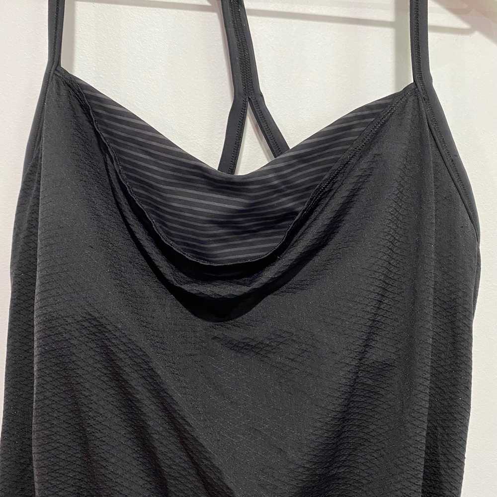 Lululemon Black Layered Tank Top - image 2