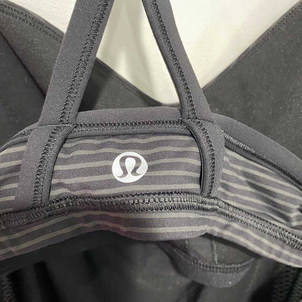 Lululemon Black Layered Tank Top - image 3