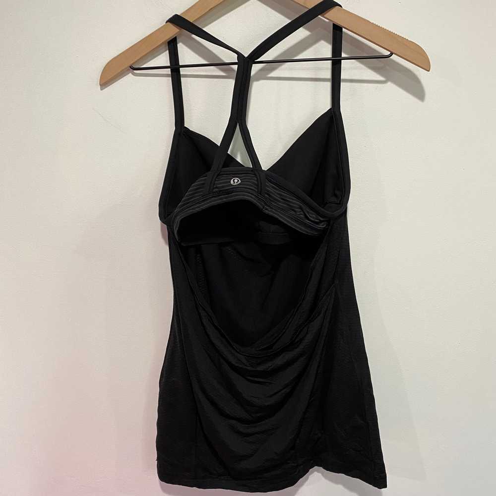 Lululemon Black Layered Tank Top - image 4