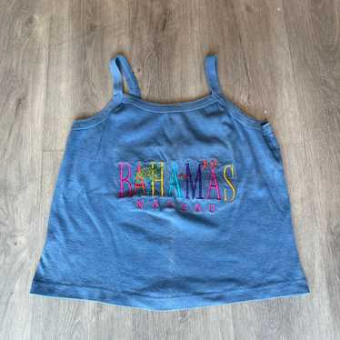 Vintage 90s Bahamas tank top - image 1