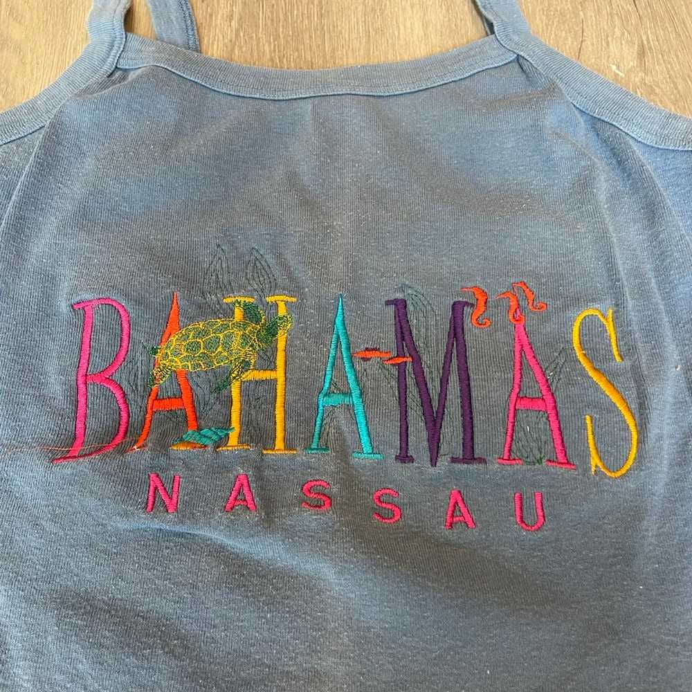 Vintage 90s Bahamas tank top - image 2