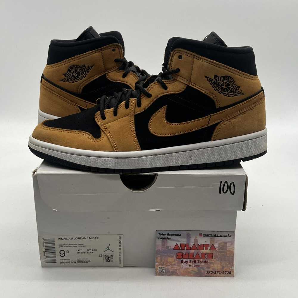 Nike Wmns air Jordan 1 mid desert ochre - image 1