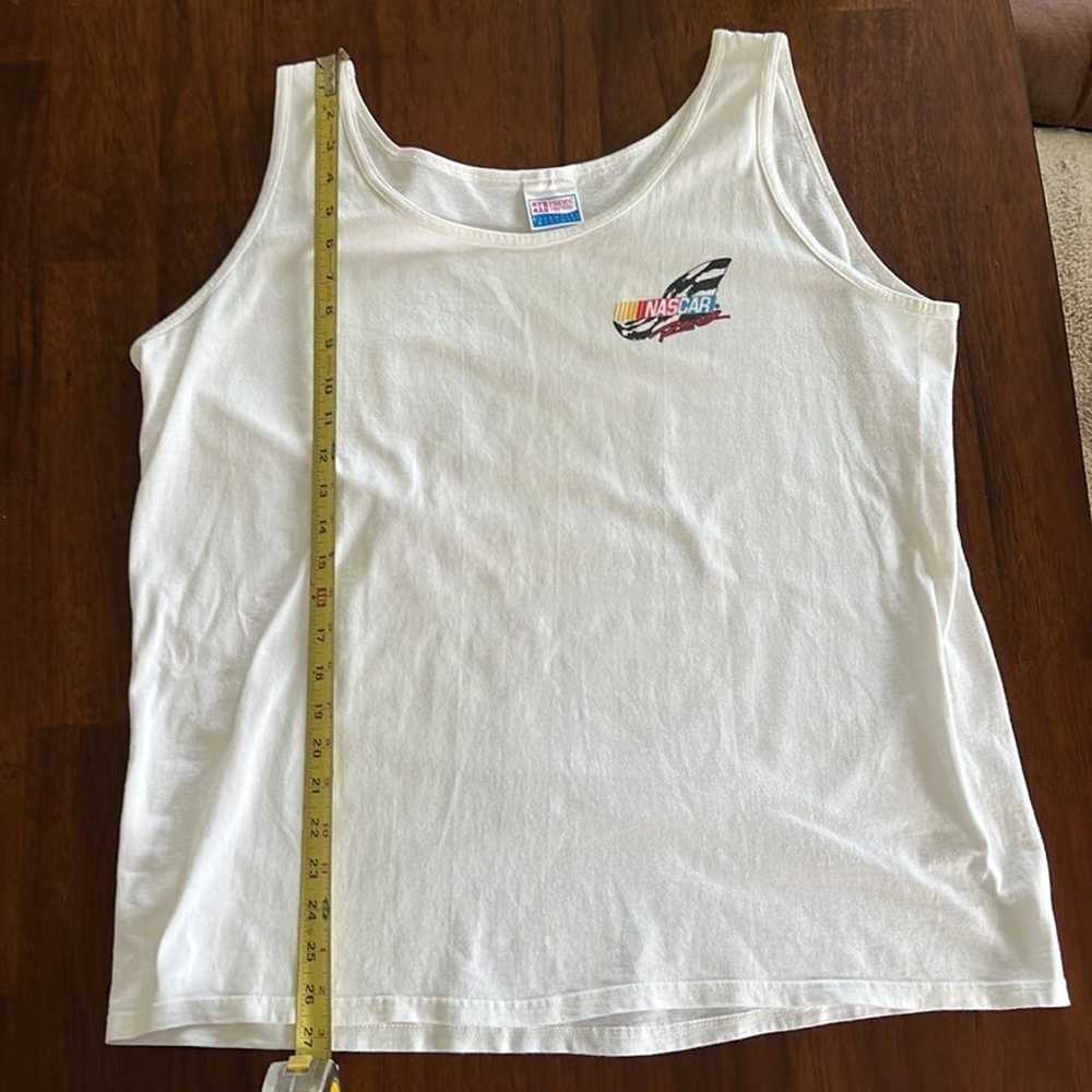 Vintage NASCAR Racing Tank Top. Ladies - image 6