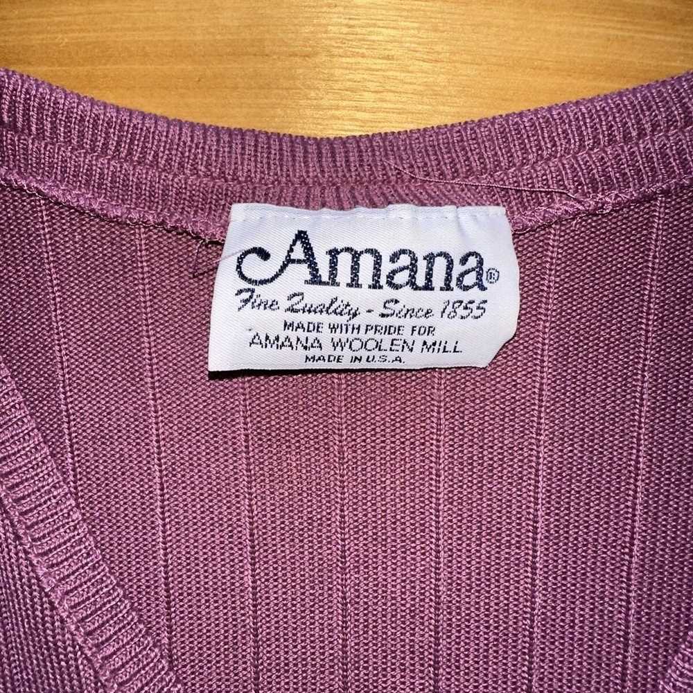 Vintage Amana Woolen Mill Sweater Womens Size XL … - image 6