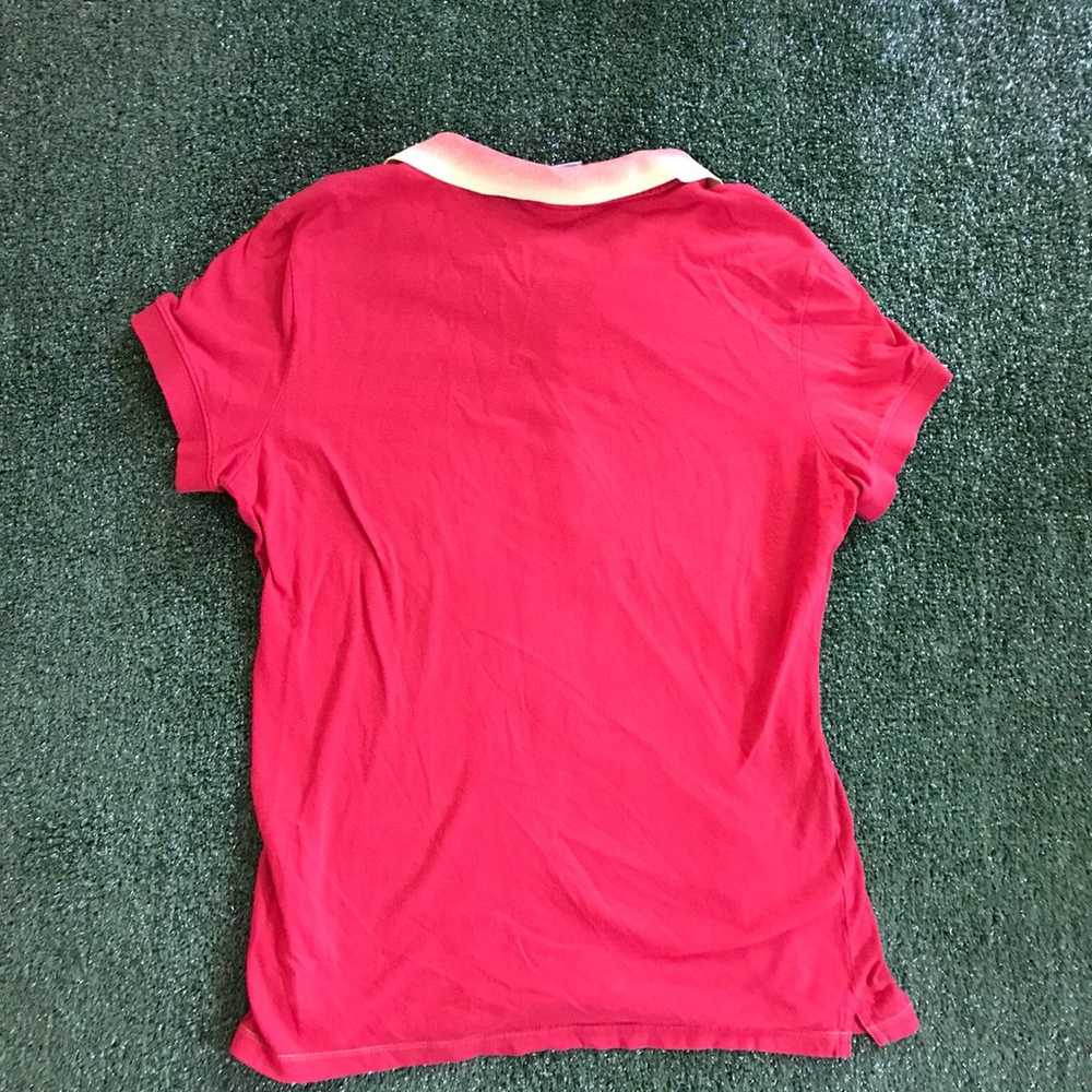 Vintage Red Nike Polo Shirt Women’s XL. - image 3