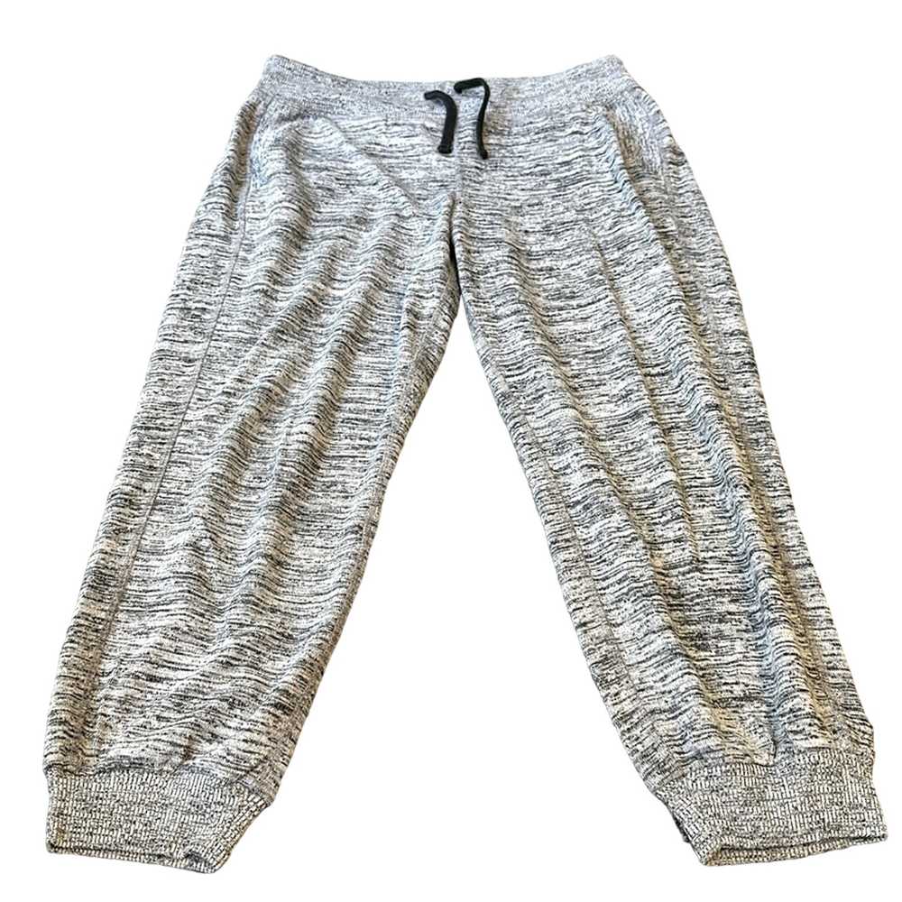 ATHLETA Cropped Space Dye Joggers, Size Medium, E… - image 1