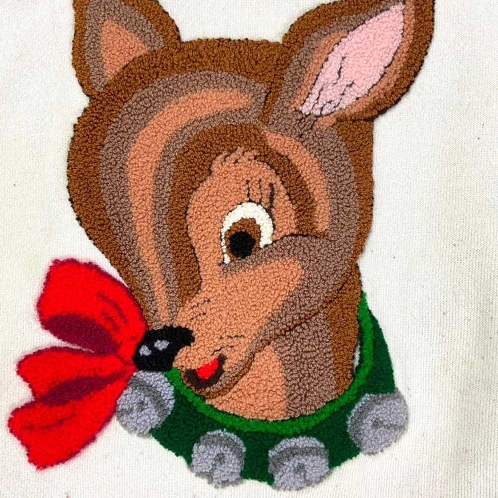 Vintage Rudolph Sweatshirt - image 3