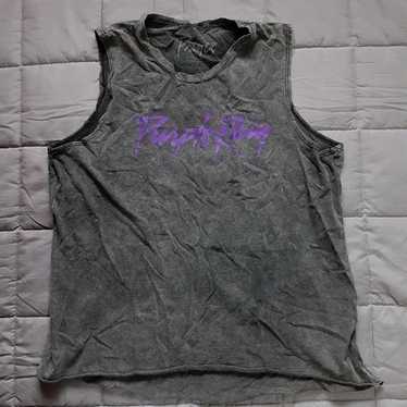 Purple Rain Prince Flowy Oversized Tank Top, Slig… - image 1