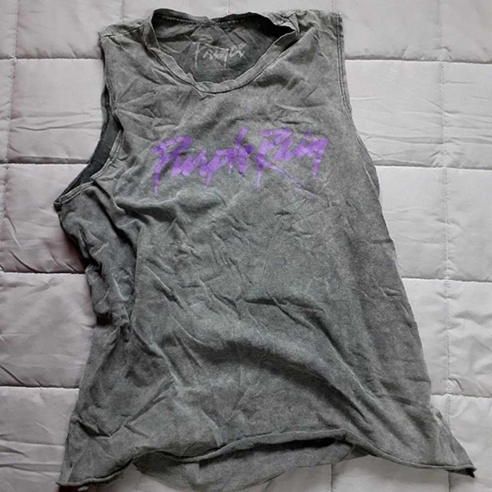 Purple Rain Prince Flowy Oversized Tank Top, Slig… - image 3