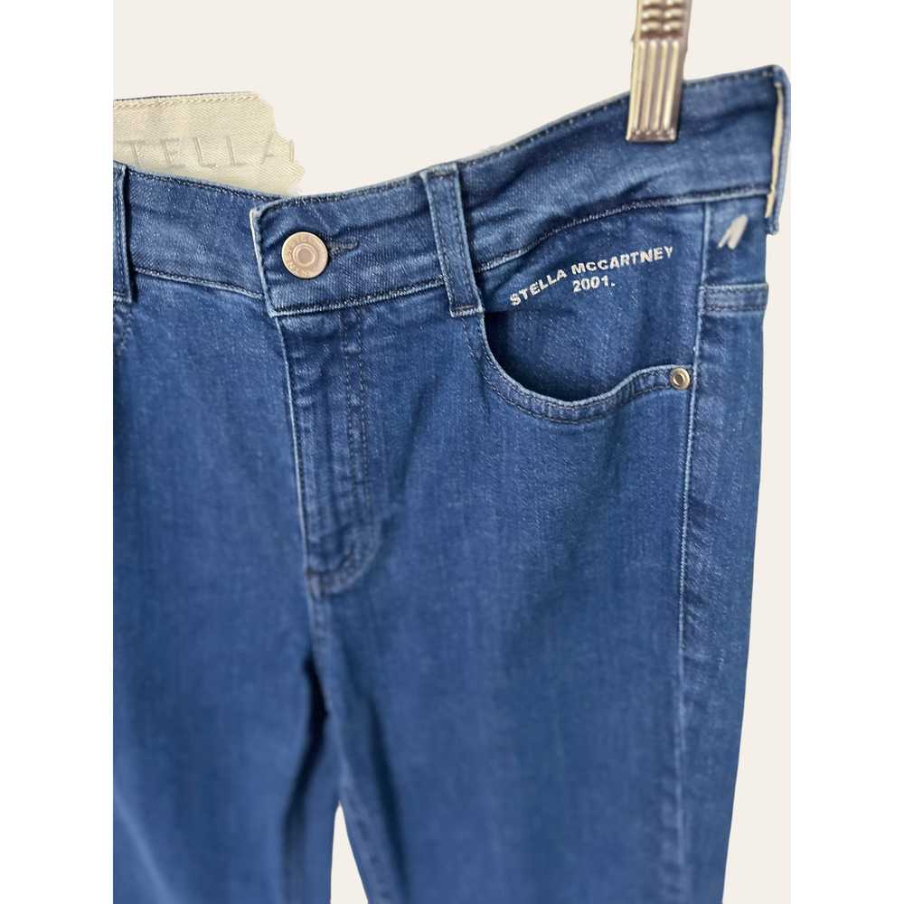 Stella McCartney Blue Flare Leg High-Rise Denim J… - image 8