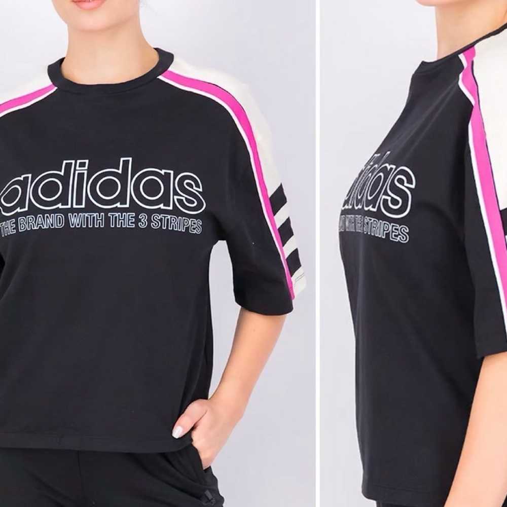 ADIDAS ORIGINAL OG WOMENS VINTAGE SHIRT. OVERSIZE… - image 3