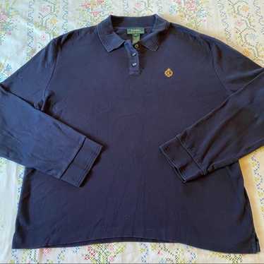 Vintage Lauren Ralph Lauren Navy Polo - image 1