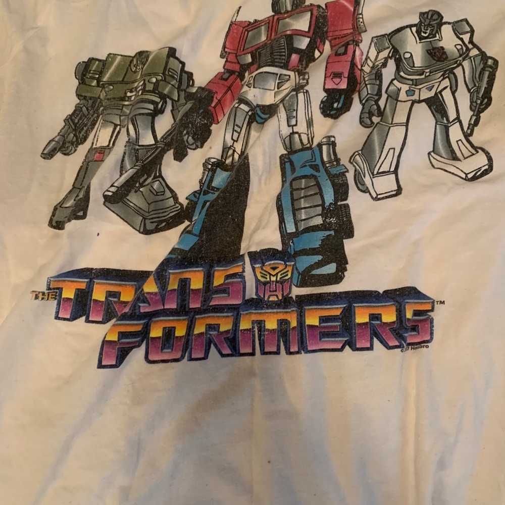 T shirt Transformers vintage - image 2