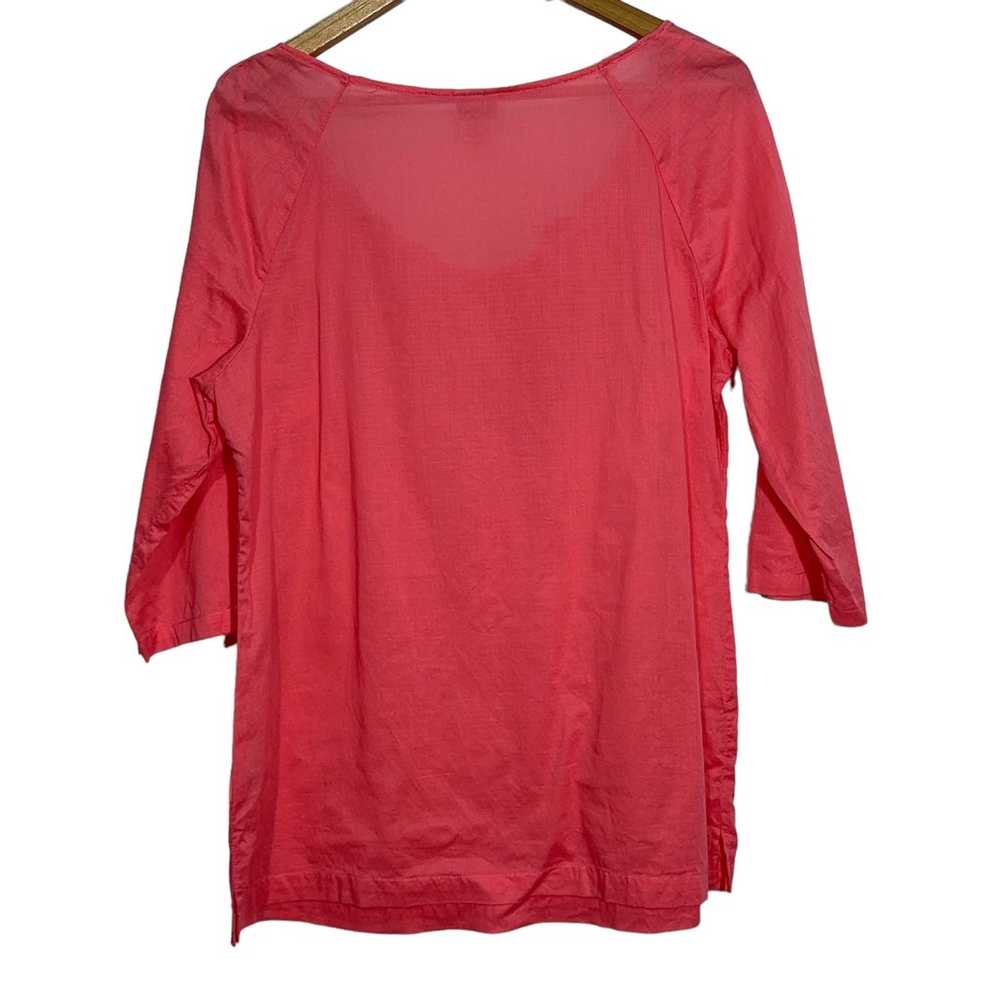 Merona Womens Sheer Tunic Top with Applique Size … - image 3