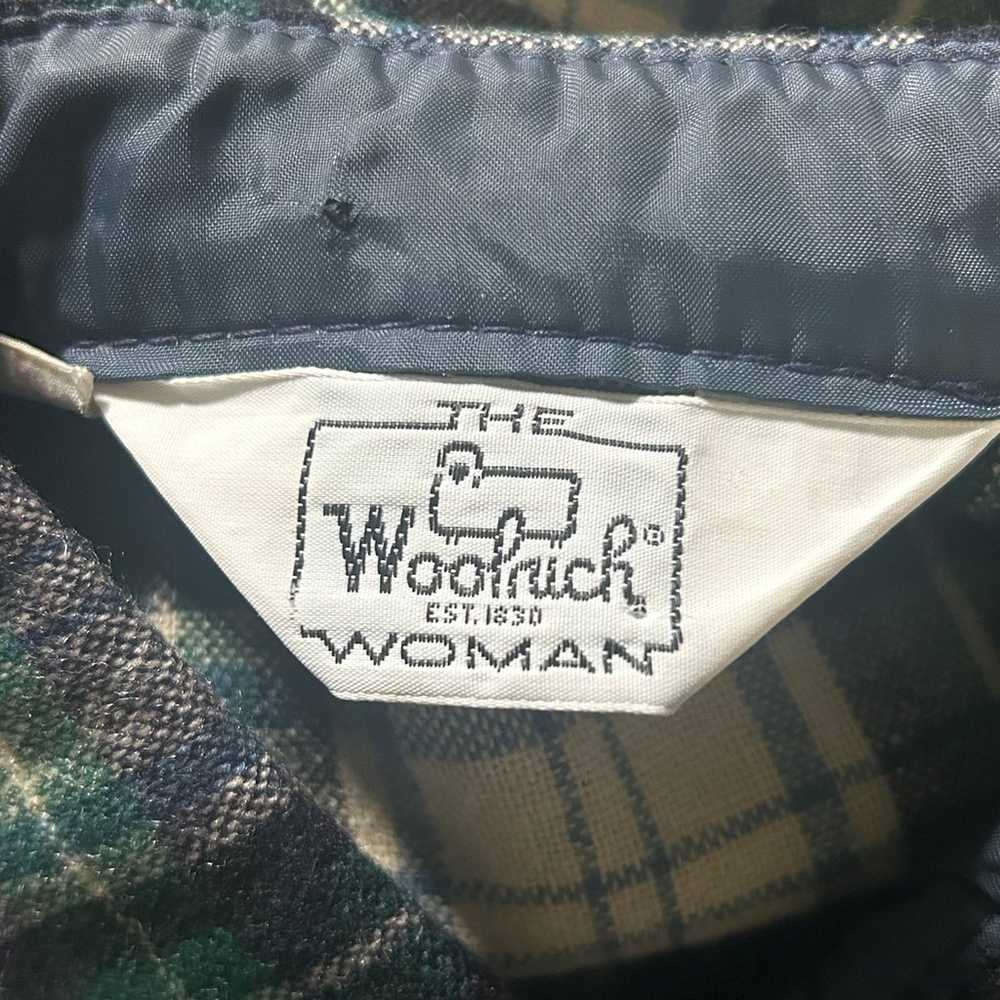 VINTAGE Woolrich Flannel Women’s 16 Plaid Made in… - image 2