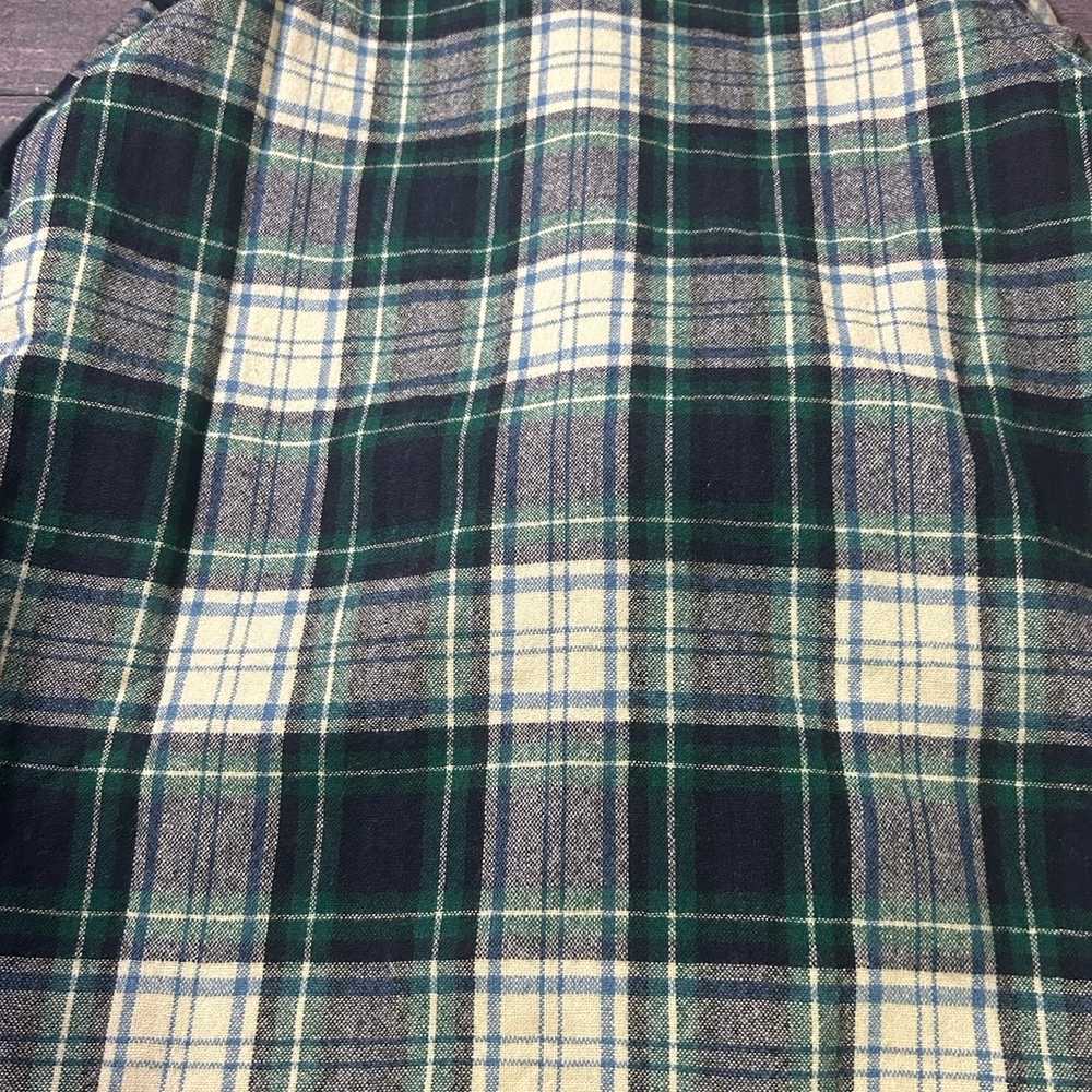 VINTAGE Woolrich Flannel Women’s 16 Plaid Made in… - image 8