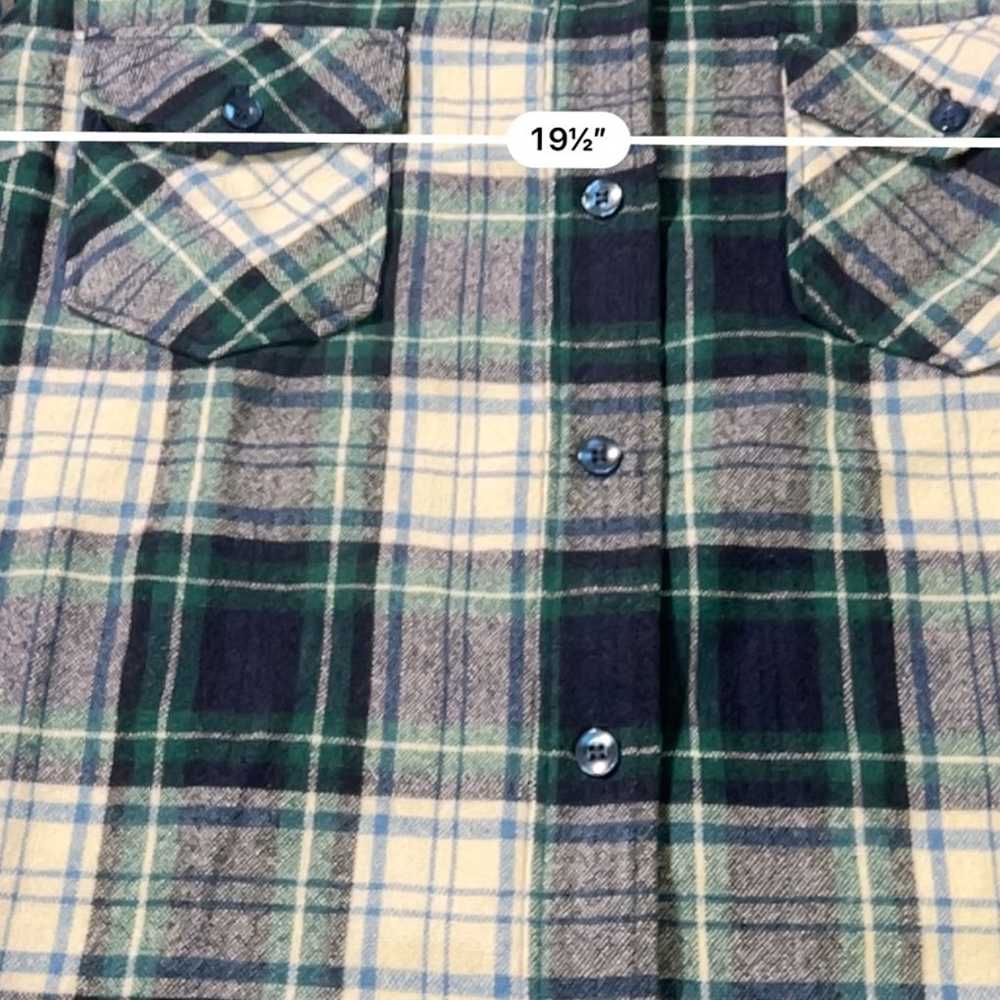 VINTAGE Woolrich Flannel Women’s 16 Plaid Made in… - image 9