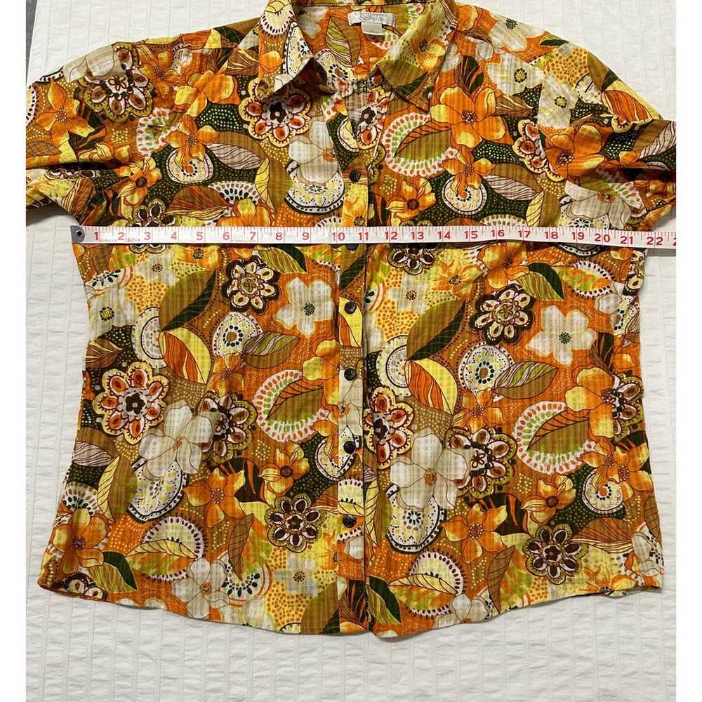 Vintage Womens Button Down Shirt XL - image 5