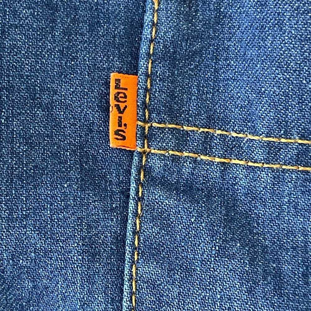 Vintage Orange Tab Levi’s Top - image 4