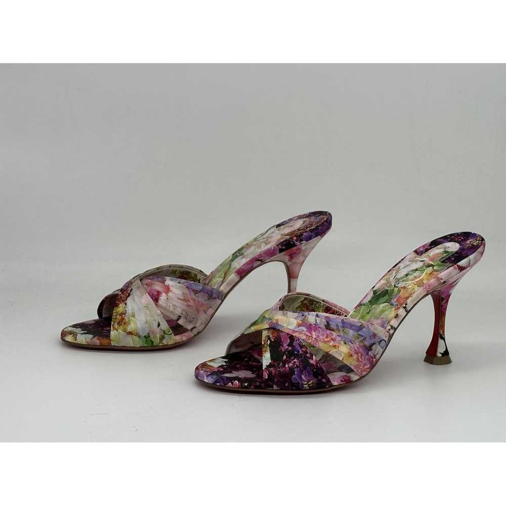 Christian Louboutin Cloth mules - image 7