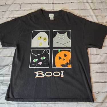 Vintage Halloween Fall Bobbie Brooks T shirt - image 1