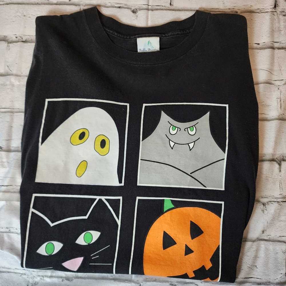 Vintage Halloween Fall Bobbie Brooks T shirt - image 2