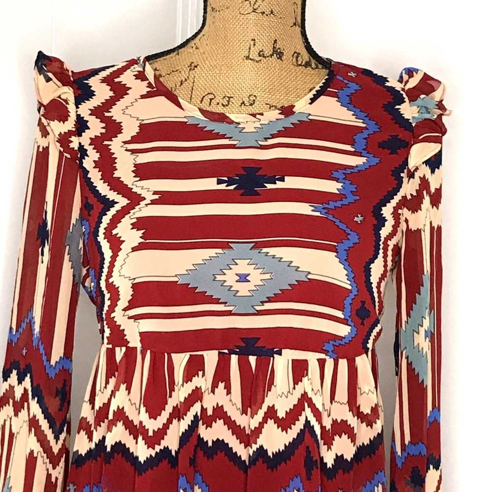 UMGEE Size Small Southwestern Aztec Print Dress-B… - image 2