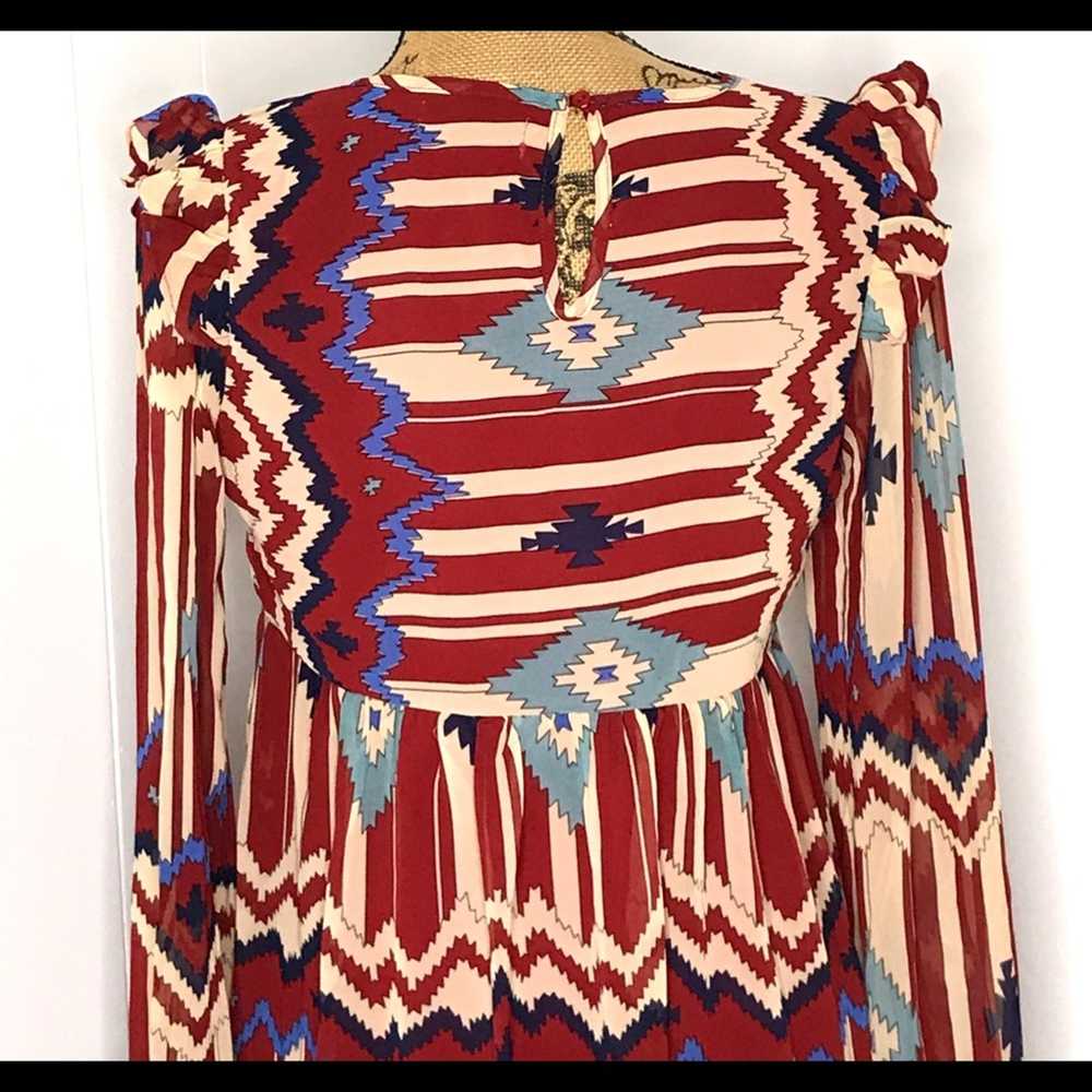 UMGEE Size Small Southwestern Aztec Print Dress-B… - image 4