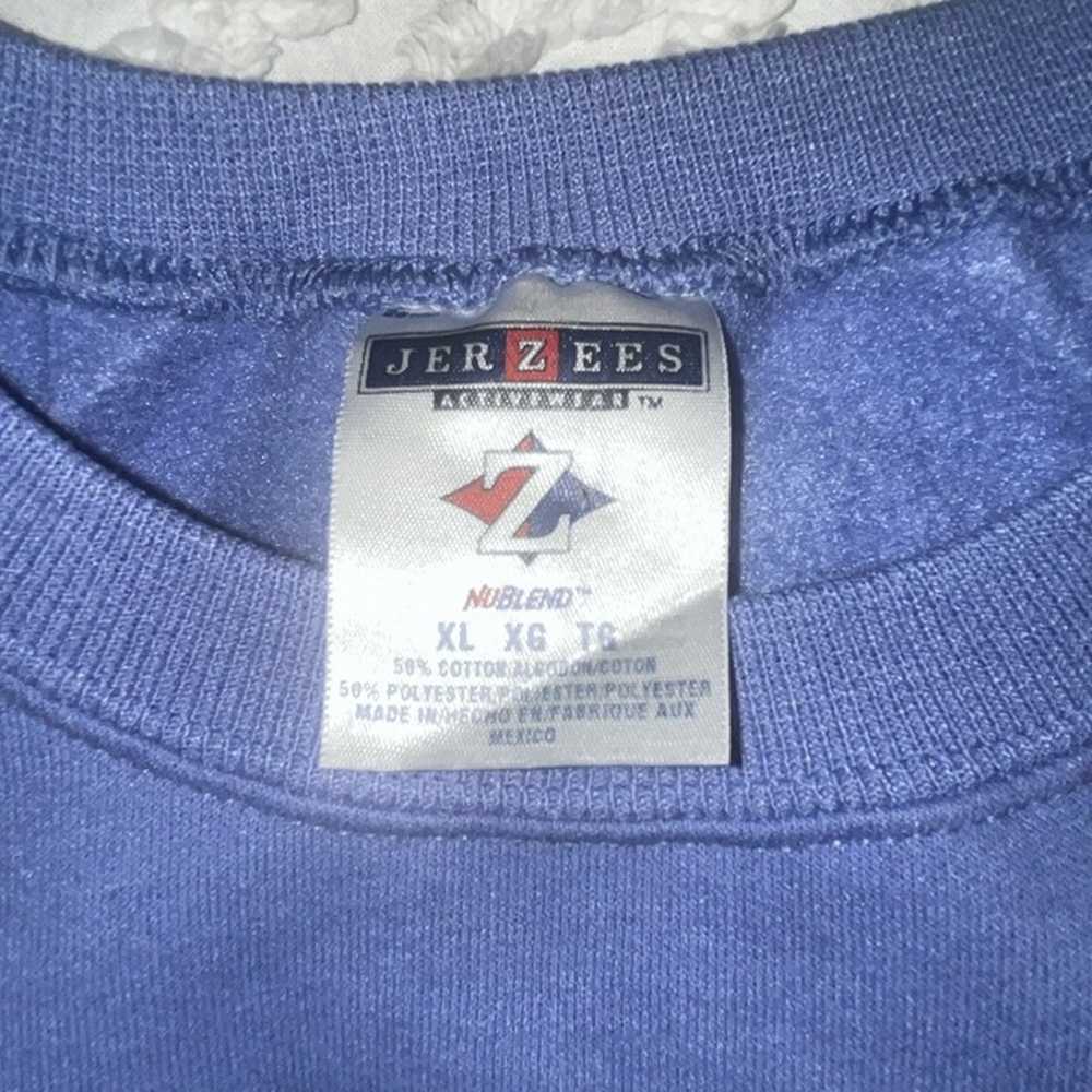 Vintage Jerzees Adirondacks Crewneck Sweatshirt E… - image 3