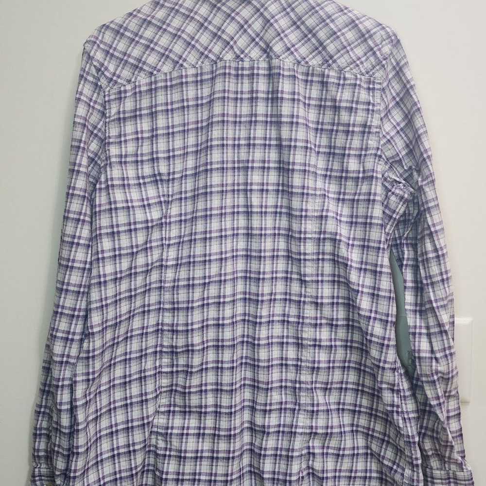 Vintage Eddie Bauer Purple, White Cream and Black… - image 2