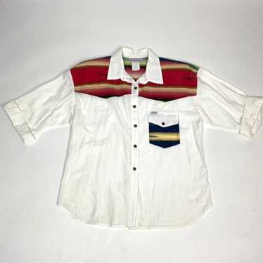 Vintage 80s Button Up Shirt - image 1