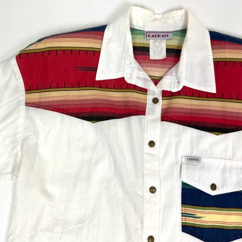 Vintage 80s Button Up Shirt - image 3