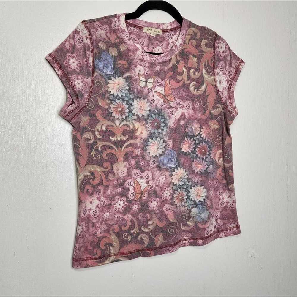 Vintage Y2k Ecit XL Double Sided All Over Floral … - image 2