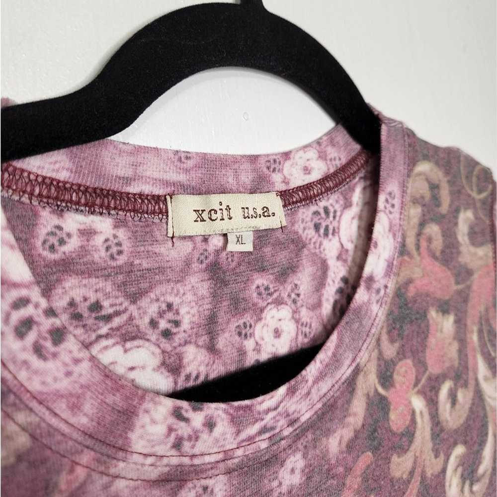 Vintage Y2k Ecit XL Double Sided All Over Floral … - image 3