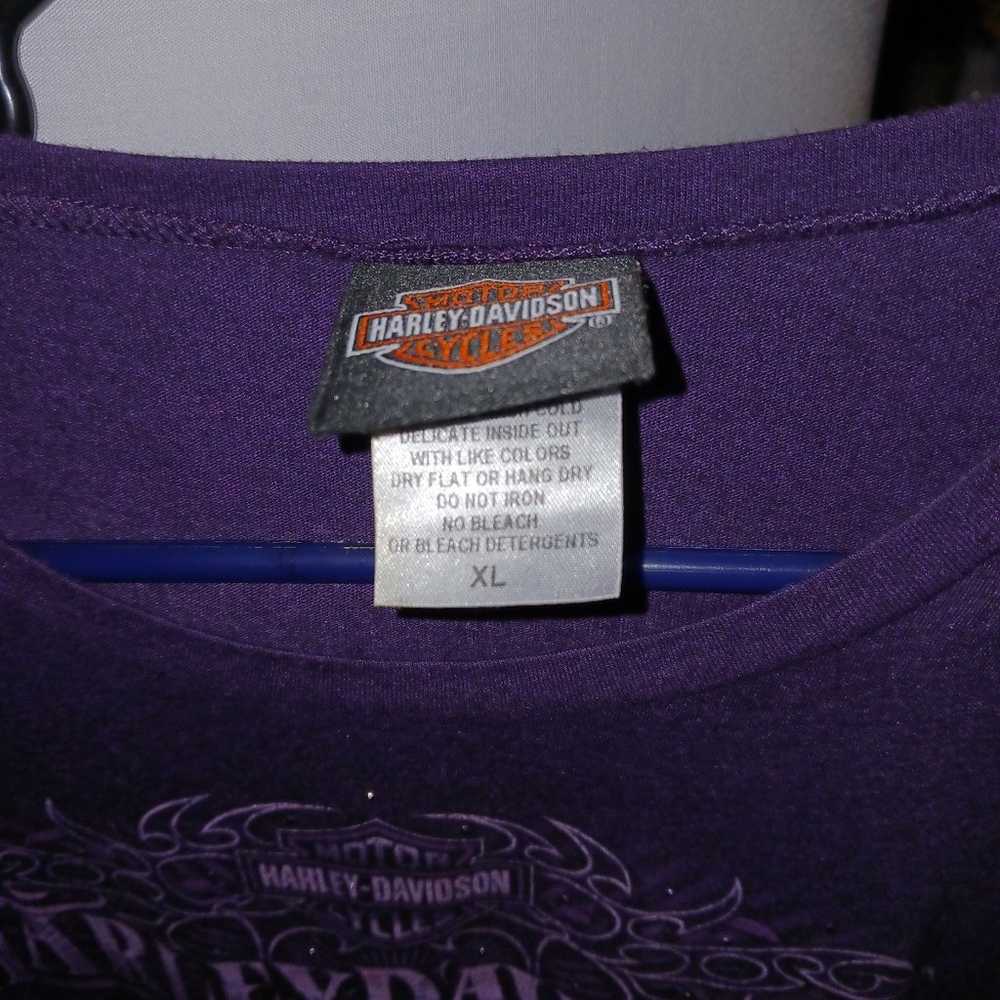 Vintage Harley Davidson long sleeve T-shirt - image 3