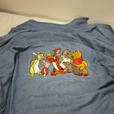 Disney winnie thepooh denim long Sleeve - image 1