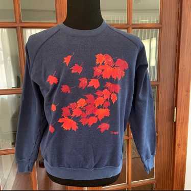 Vintage 1990's Morning Sun Leaves Sweatshirt - image 1