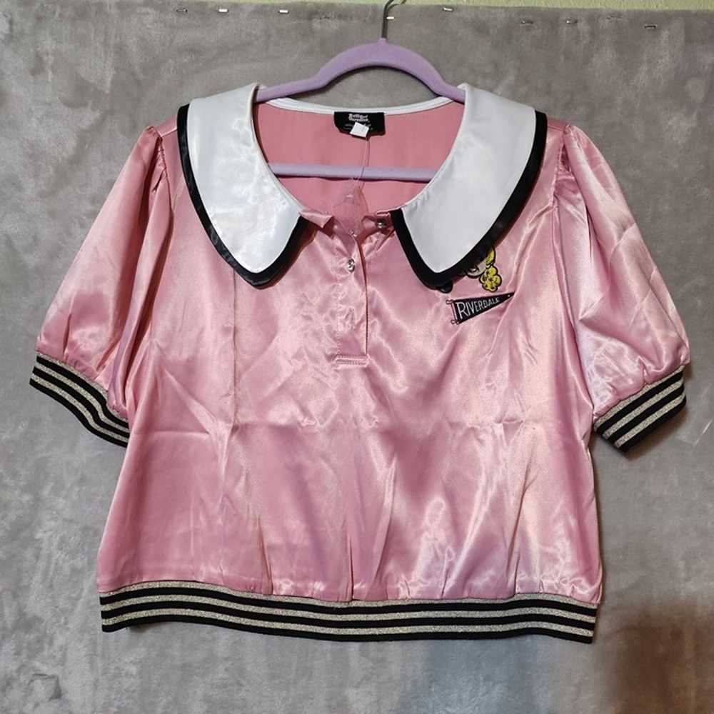 Betty Unique Vintage Riverdale Pink Satin Betty C… - image 2